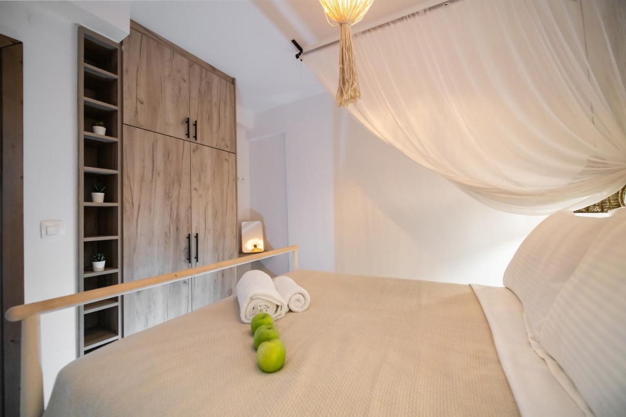En Lefko Boutique Apartments Nikiána Eksteriør bilde