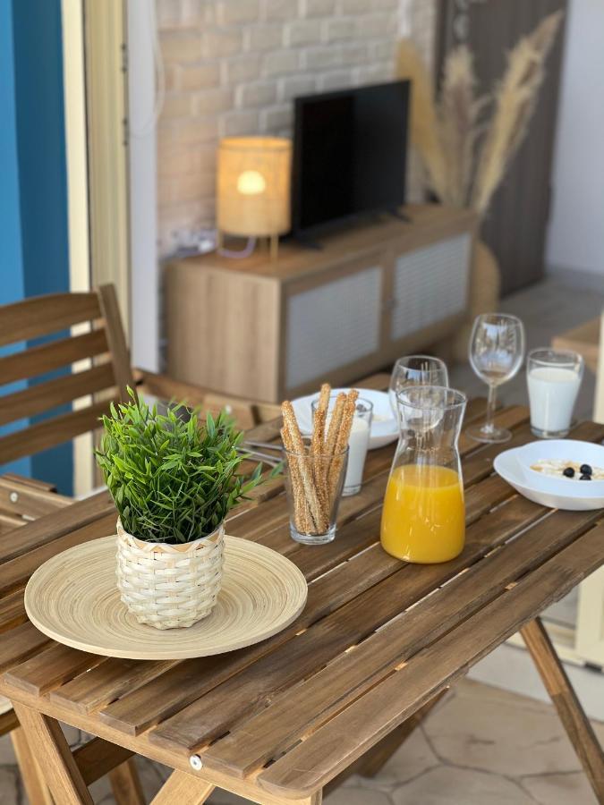 En Lefko Boutique Apartments Nikiána Eksteriør bilde